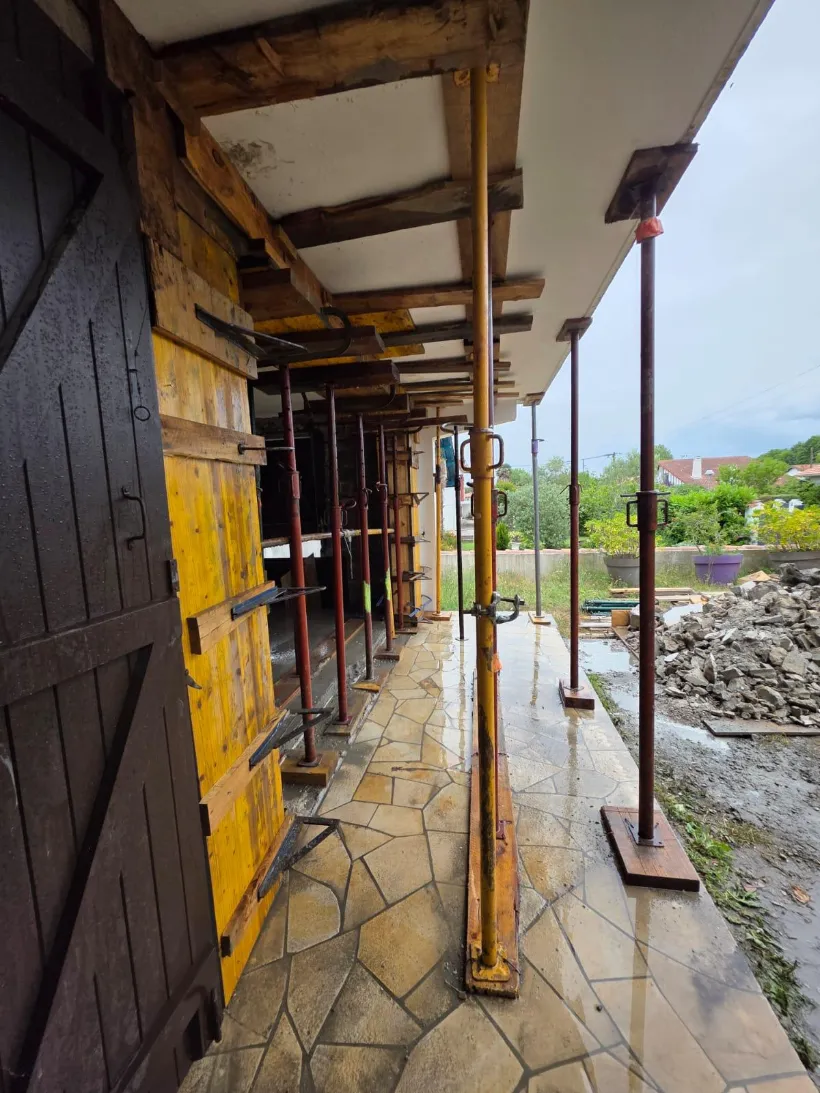 Inb Maconnerie Renovation Maison Saint Jean De Luz Maconnerie01
